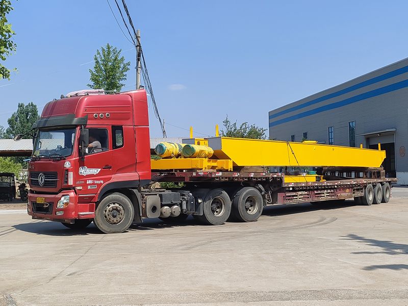 電動葫蘆橋式起重機(jī)  LH16/5t-16.4m 制作完成，發(fā)往湖南交付客戶使用。
